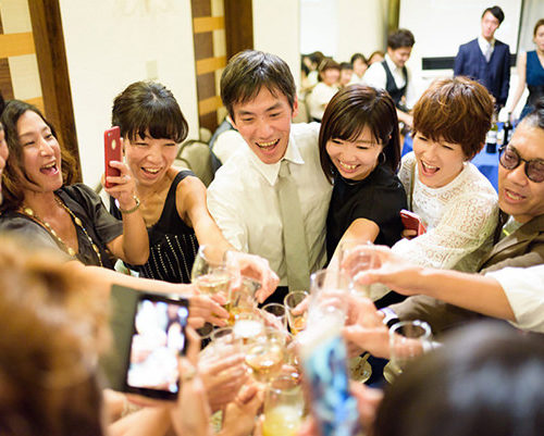 【写真で解説】ホテルローズガーデン新宿の結婚式二次会