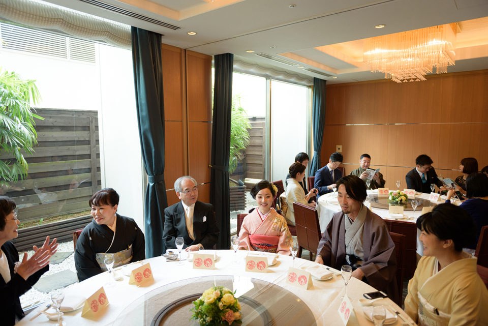 シェラトン都ホテルの中華料理四川での会食会