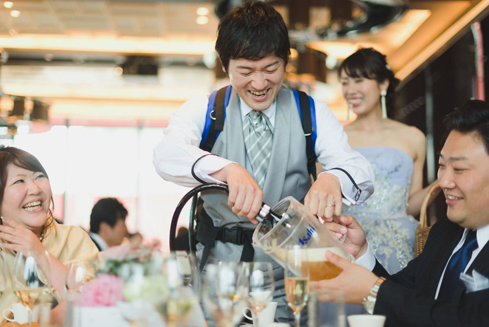 【写真で解説】マグナス東京の結婚式｜持ち込みNG式場での披露宴撮影
